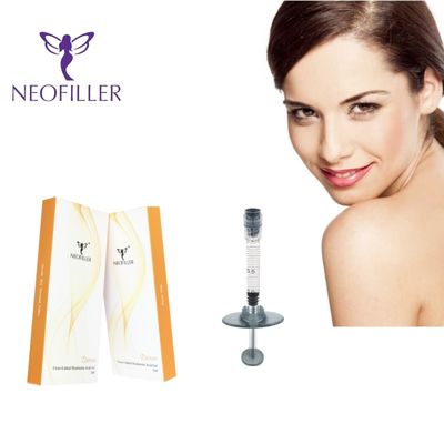Tiêm axit hyaluronic liên kết chéo trong suốt cho tiêm mặt