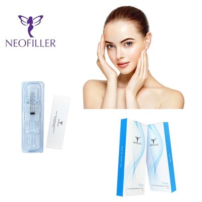 Tiêm axit hyaluronic liên kết chéo trong suốt cho tiêm mặt