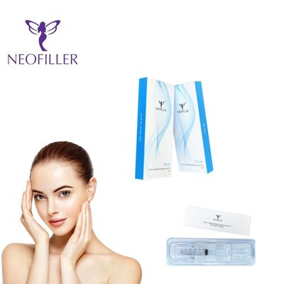 Tiêm axit hyaluronic liên kết chéo trong suốt cho tiêm mặt