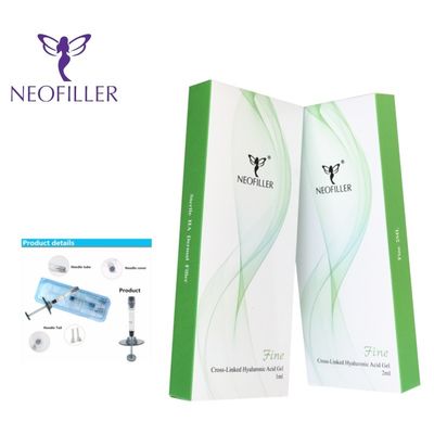 Neofiller 24mg/ml Bộ lấp axit hyaluronic trong suốt để tiêm trên khuôn mặt
