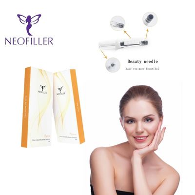 Neofiller Hypodermic Transparent Dermal Filler Độ bền 9-12 tháng Lưu trữ ở nhiệt độ phòng