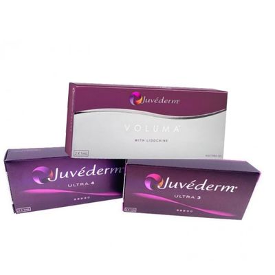 Juvederm Ultra 3 Ultra 4 Voluma Injection Face Filler 2* 1ml Cho Nếp gấp mũi