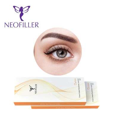 Chất lấp axit hyaluronic trong suốt liên kết chéo để trẻ hóa da mặt