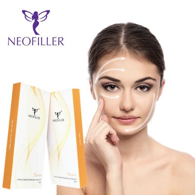 Độ sâu tiêm Tiêm axit hyaluronic Skin Filler 9-12 tháng tuổi thọ liên kết chéo