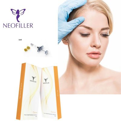 Hyaluronic Acid Transparent Dermal Filler Injectable Gel Da mịn mịn trẻ trung Mặt trẻ hóa