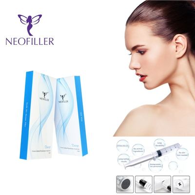 Thuốc giảm nếp nhăn hiệu quả axit hyaluronic Filler da minh bạch Injectable Gel Nhiệt độ phòng tăng cường khuôn mặt