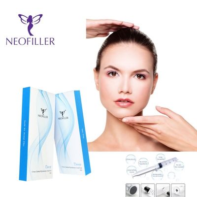 Thuốc giảm nếp nhăn hiệu quả axit hyaluronic Filler da minh bạch Injectable Gel Nhiệt độ phòng tăng cường khuôn mặt