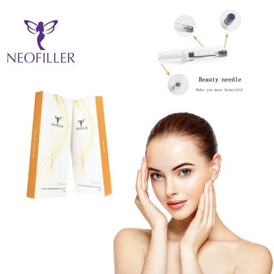2ml axit hyaluronic trong suốt chất lấp da gel tiêm mặt tăng vị trí tiêm