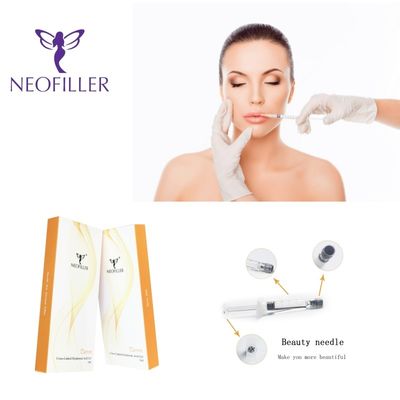 2ml axit hyaluronic trong suốt chất lấp da gel tiêm mặt tăng vị trí tiêm