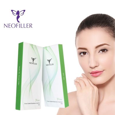 Hyaluronic acid trong suốt Dermal Filler Cross-linked Injectable Gel Tiêm dưới da