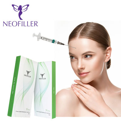Hyaluronic acid trong suốt Dermal Filler Cross-linked Injectable Gel Tiêm dưới da