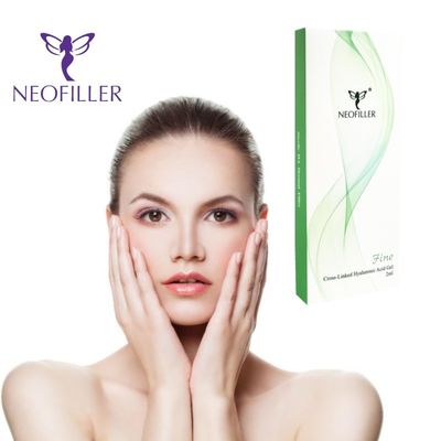 Hyaluronic acid trong suốt Dermal Filler Cross-linked Injectable Gel Tiêm dưới da