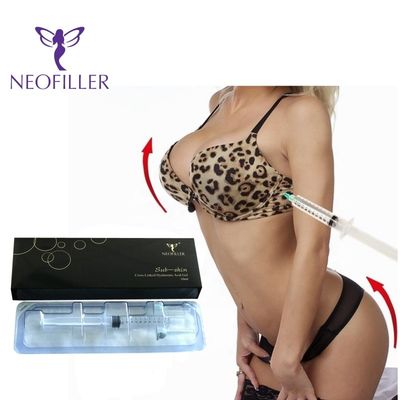 Liên kết chéo Hyaluronic Acid Dermal Filler Gel tiêm ngực Mông mở rộng Đường nét cơ thể Tăng cường
