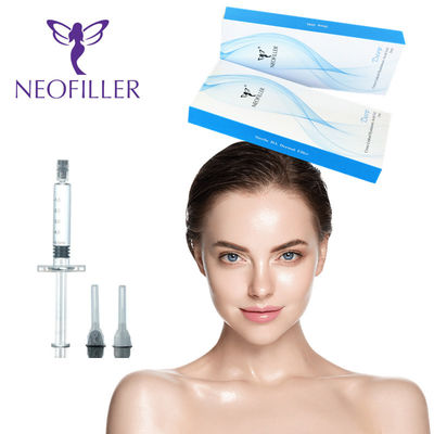 Thuốc giảm nếp nhăn trên khuôn mặt axit hyaluronic Filler da Injectable Gel Nhiệt độ phòng Tăng cường trẻ hóa tự nhiên