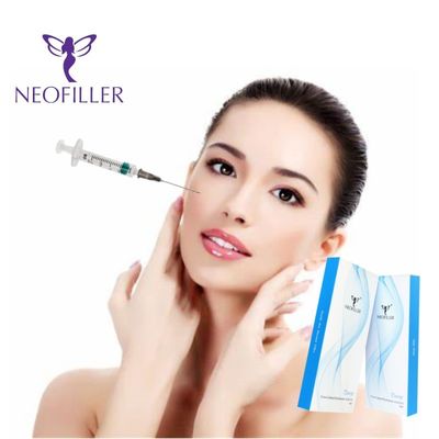 Thuốc giảm nếp nhăn trên khuôn mặt axit hyaluronic Filler da Injectable Gel Nhiệt độ phòng Tăng cường trẻ hóa tự nhiên