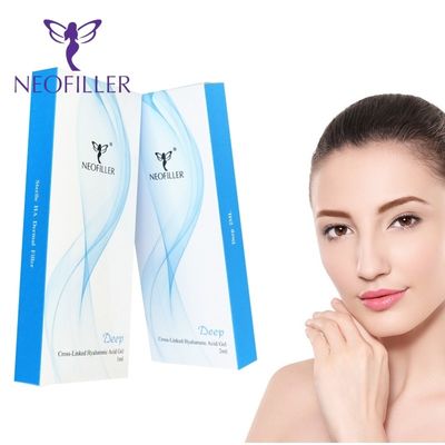 Hiệu quả cao 24mg-ml axit hyaluronic Dermal Filler Gel tiêm 9-12 tháng tuổi thọ Lưu trữ ở nhiệt độ phòng