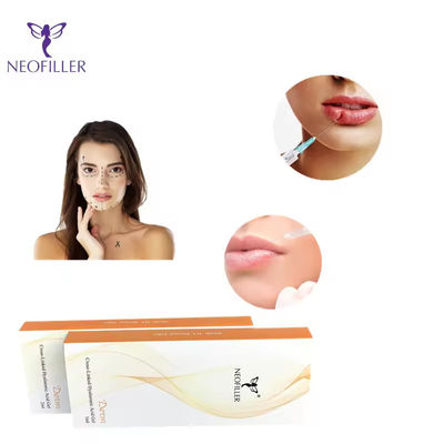 Neofiller 2ml Hyaluronic Acid Dermal Filler Lido Injectable Gel Tăng cường trẻ hóa da mặt