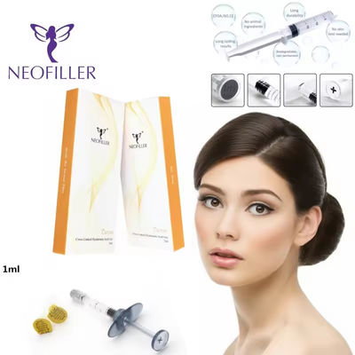 Neofiller 2ml Hyaluronic Acid Dermal Filler Lido Injectable Gel Tăng cường trẻ hóa da mặt