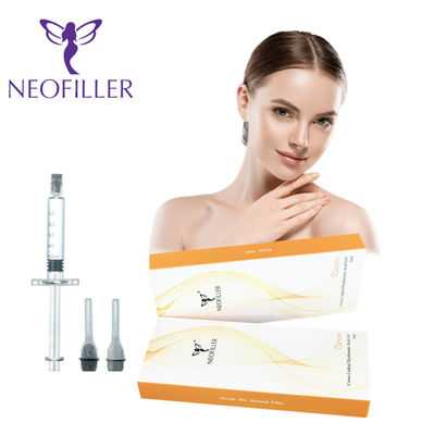 Hyaluronic Acid 24mg-ml minh bạch Da Filler Gel tiêm 9-12 tháng tuổi thọ Tăng cường trẻ hóa khuôn mặt