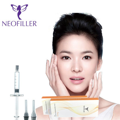 Làn da mịn màng tươi trẻ Hyaluronic Acid Dermal Filler Facial Tiêm Gel Điều trị giảm nếp nhăn
