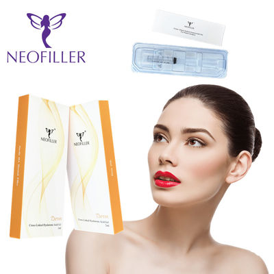 Làn da mịn màng tươi trẻ Hyaluronic Acid Dermal Filler Facial Tiêm Gel Điều trị giảm nếp nhăn
