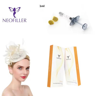 1ml axit hyaluronic Dermal Filler Gel tiêm 9-12 tháng Nổi trẻ tự nhiên Tăng cường khuôn mặt