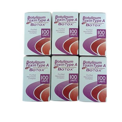 Chất làm đầy da nóng Chống nhăn da mặt Độc tố Botulinum 100 Đơn vị
