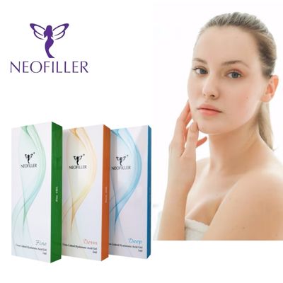 Chất lấp da với axit hyaluronic được chứng nhận CE 10ml 20ml Gel tiêm khuôn mặt và cơ thể