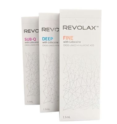 1.1ml Chất làm đầy môi Revolax Fine Deep Sub-Q để chống nhăn, tiêm axit hyaluronic
