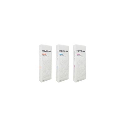 Bộ sạc da liên kết chéo Revolax Bộ sạc da Phương pháp tiêm sub-Q sâu mịn để giảm đường mặt và phục hồi khối lượng