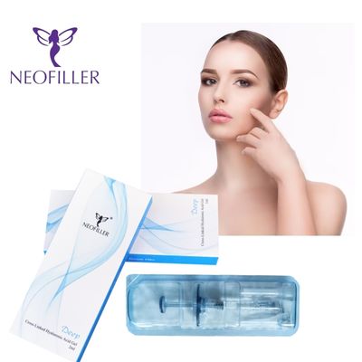 Neofiller liên kết chéo 2ml axit hyaluronic Dermal Filler Deep Line Contour mũi Injectable Gel Face Enhancement
