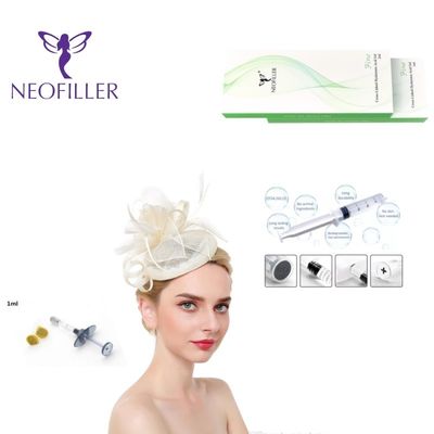Lưu trữ ở nhiệt độ phòng Hyaluronic acid Filler da Gel tiêm lâu dài Nhìn trẻ trung Tăng cường khuôn mặt