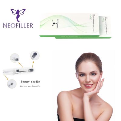 Lưu trữ ở nhiệt độ phòng Hyaluronic acid Filler da Gel tiêm lâu dài Nhìn trẻ trung Tăng cường khuôn mặt
