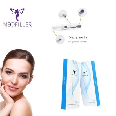 Neofiller 24mg-ml Hyaluronic Acid Dermal Filler Cross-Linked Injectable Gel 9-12 tháng Công thức tuổi thọ