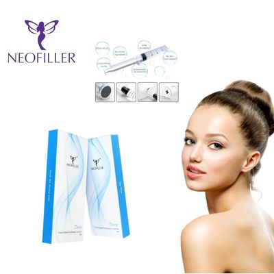 Neofiller 24mg-ml Hyaluronic Acid Dermal Filler Cross-Linked Injectable Gel 9-12 tháng Công thức tuổi thọ