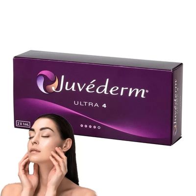 Gel tiêm làm đầy Juvederm với Axit Hyaluronic liên kết ngang cho thời gian hiệu lực 6-9 tháng trong ống tiêm 2ml