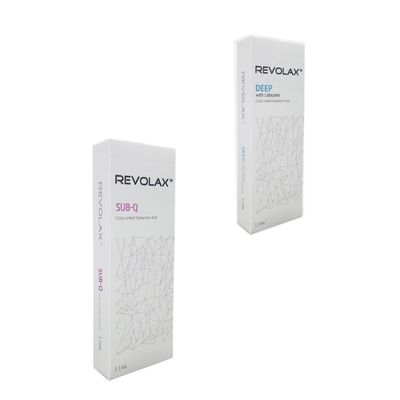 Revolax Dermal Filler với các thành phần axit hyaluronic trong 6-12 tháng hiệu quả và thời hạn sử dụng 2 năm