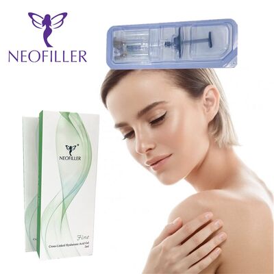 24mg-ml Hyaluronic Acid Dermal Filler Gel tiêm trên mặt Giảm nếp nhăn 9-12 tháng Tuổi thọ Bảo quản ở nhiệt độ phòng