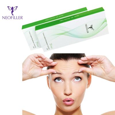 24mg-ml Hyaluronic Acid Dermal Filler Gel tiêm trên mặt Giảm nếp nhăn 9-12 tháng Tuổi thọ Bảo quản ở nhiệt độ phòng
