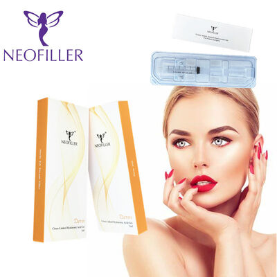 Neofiller 24mg-ml Hyaluronic Acid Dermal Filler Cross-Linked Injectable Gel 9-12 tháng Tăng tuổi thọ