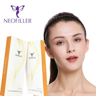 Liên kết chéo Có axit hyaluronic Dermal Filler 24mgml nồng độ lý tưởng cho các phương pháp điều trị hình dạng khuôn mặt và giảm nếp nhăn