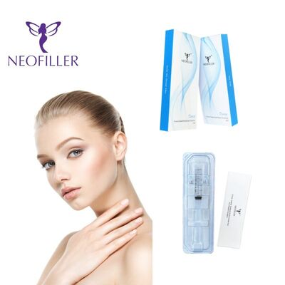 5 ml axit hyaluronic Dermal Filler Mặt Địa điểm tiêm 24mgml Nồng độ để tăng khối lượng tự nhiên và trẻ hóa da