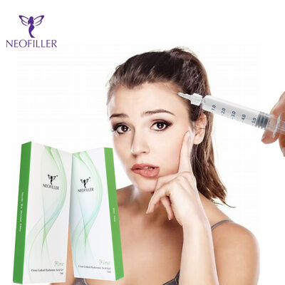 Neofiller Cross-Linked 24mg-ml Hyaluronic Acid Dermal Filler Gel tiêm 9-12 tháng Tăng cường tuổi thọ