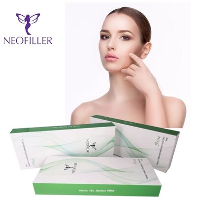 Neofiller liên kết chéo 24mg-ml axit hyaluronic Dermal Filler Injectable Gel 9-12 tháng tuổi thọ Phương pháp tiêm dưới da