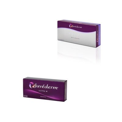 Contour má Juvederm Dermal Filler Hyaluronic Acid Injectable Gel Volume Restoration Công thức