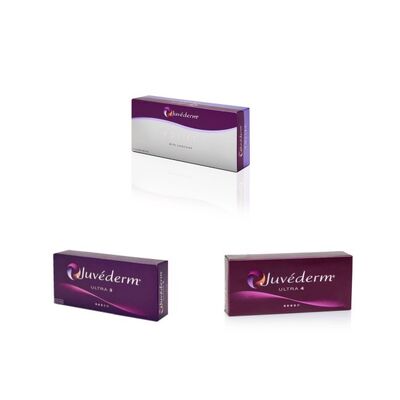 Contour má Juvederm Dermal Filler Hyaluronic Acid Injectable Gel Volume Restoration Công thức