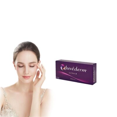 Gel tiêm làm đầy Juvederm chứa Axit Hyaluronic, hiệu quả kéo dài 6-9 tháng và cải thiện thẩm mỹ khuôn mặt