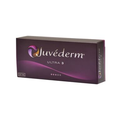 Juvederm Dermal Filler với axit hyaluronic liên kết chéo để có kết quả lâu dài trong ống tiêm 2 * 1ml