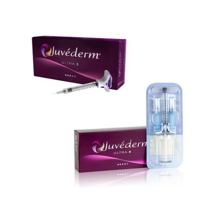 Chất làm đầy Juvederm dạng gel với nồng độ 20mg/ml, được thiết kế cho phẫu thuật thẩm mỹ và điều trị giảm nếp nhăn