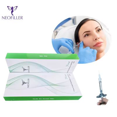 Axit hyaluronic liên kết chéo Filler da Tái trẻ hóa khuôn mặt Gel tiêm Tái sinh da tự nhiên Tăng cường